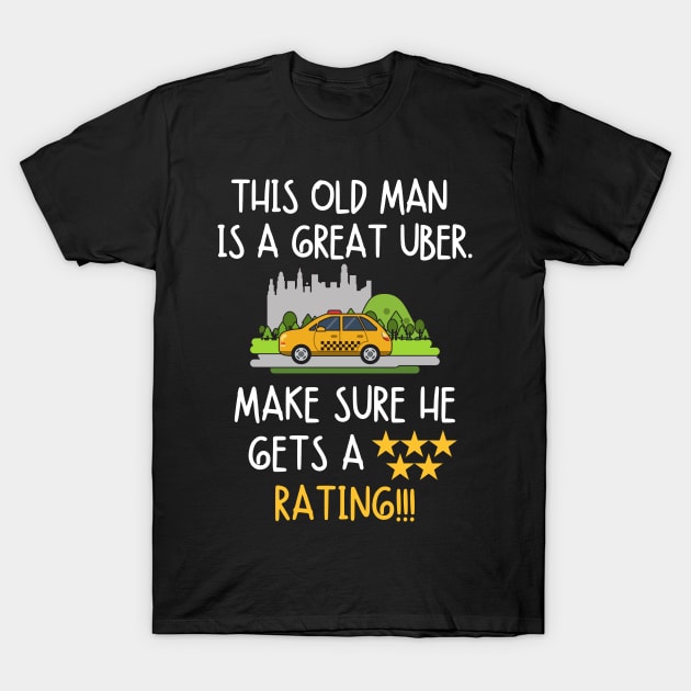 Don't underestimate this old man! T-Shirt by mksjr